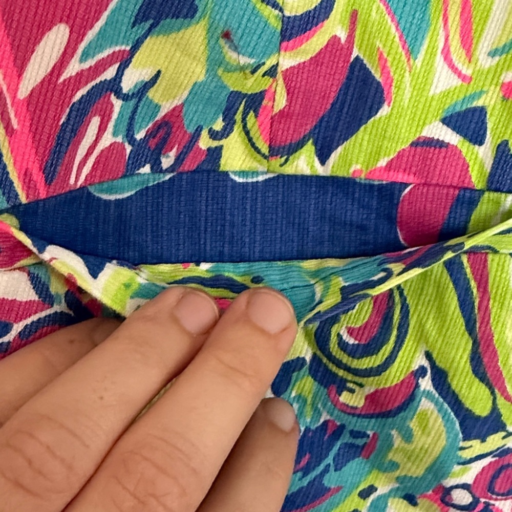 Lilly Pulitzer Magnolia Shorts Toucan Play Size 6 Colorful Beach Resort - Picture 6 of 11